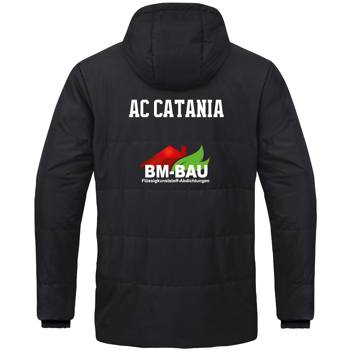 JAKO Coachjacke One mit Kapuze inkl.Wappen und Vereinsname (Initialen optional)