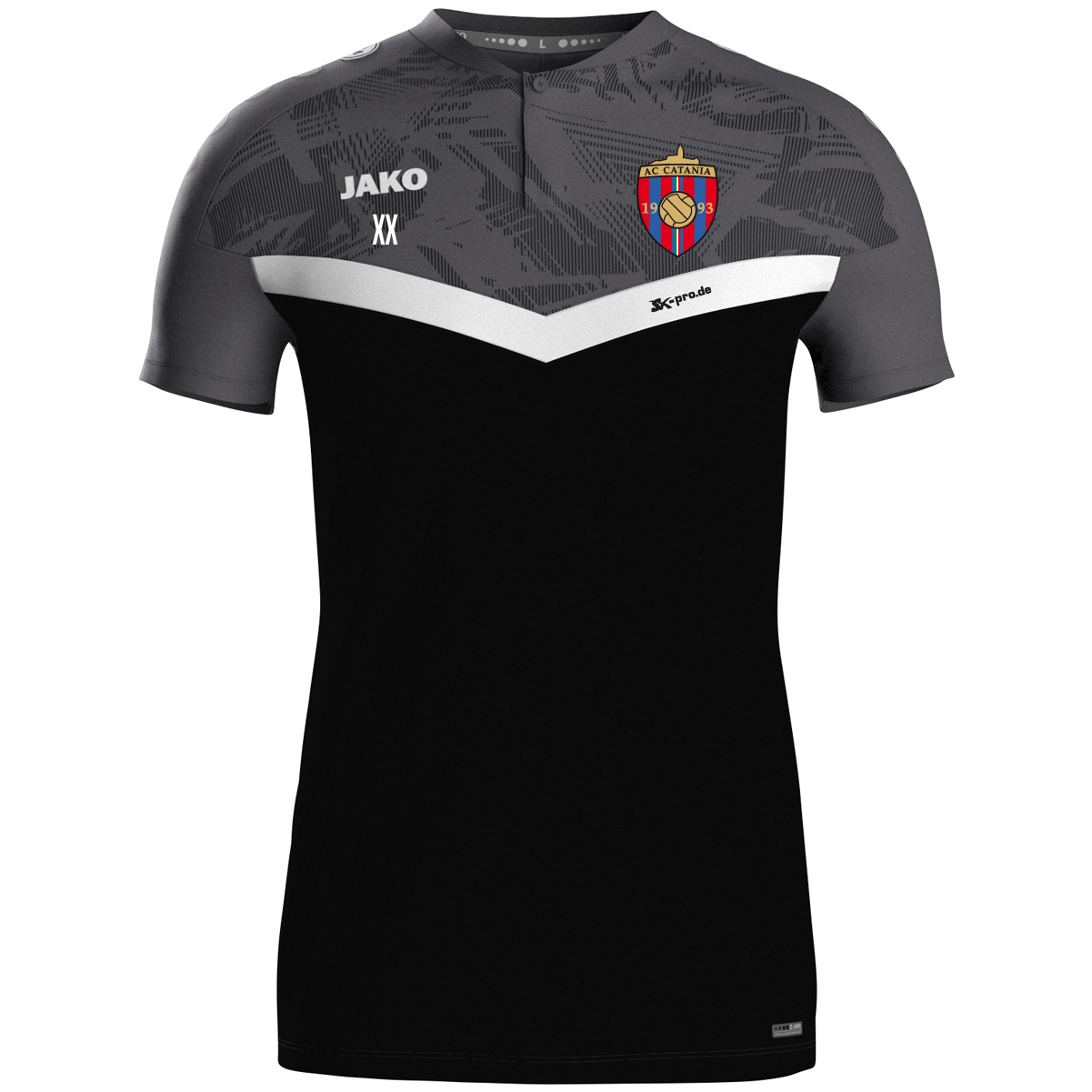 JAKO Polo Iconic inkl.Wappen und Vereinsname (Initialen optional)