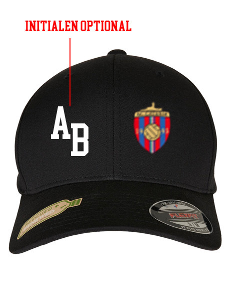 Flexfit Recycled Polyester Cap inkl.Wappen (Initialen optional)
