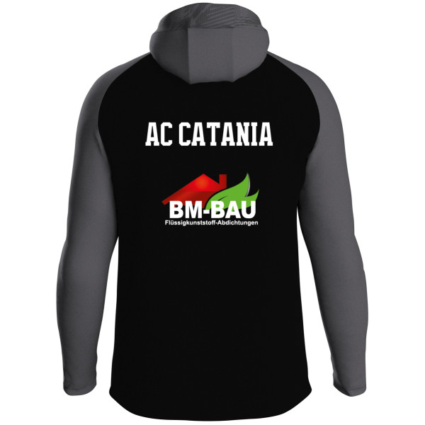 Kapuzenjacke Iconic inkl. Wappen und Vereinsname (Initialen optional)